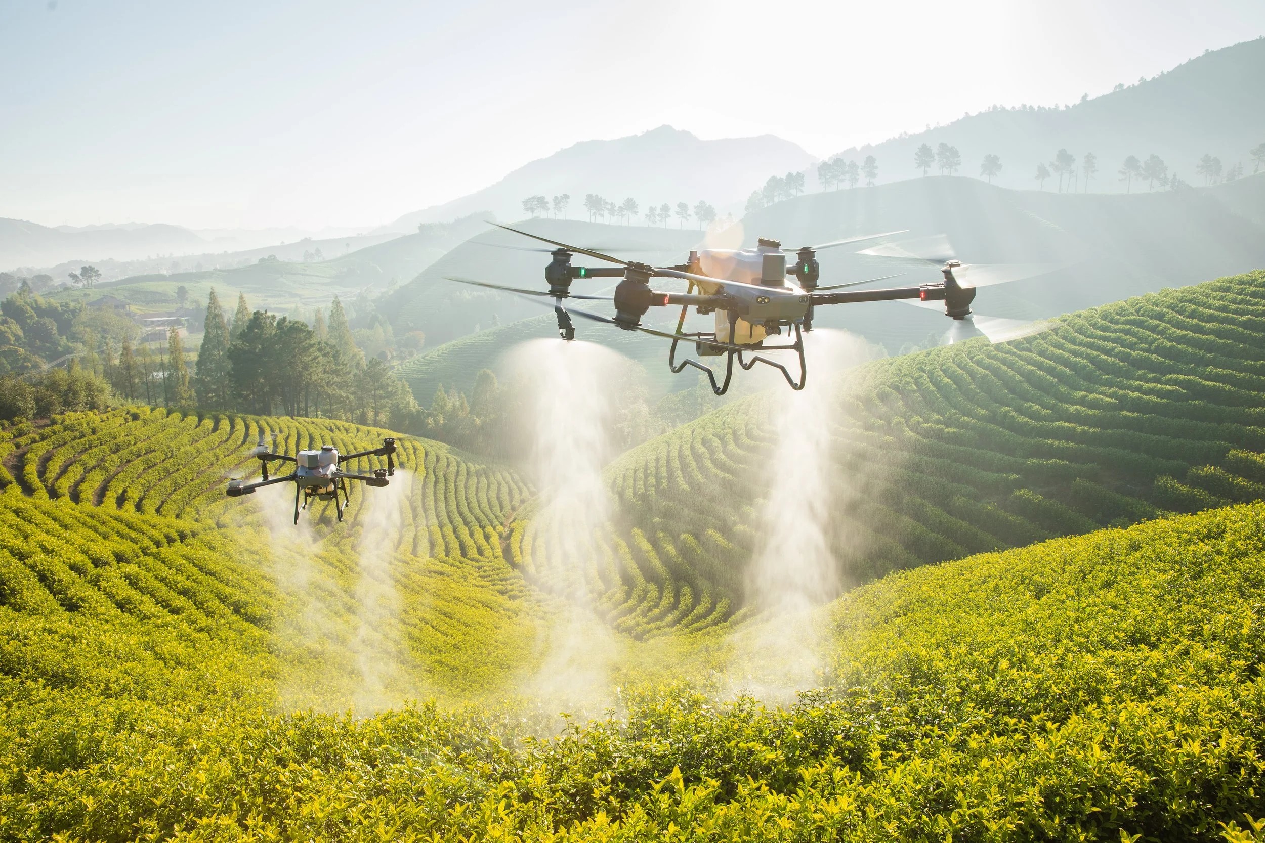 โดรนการเกษตร DJI รุ่น AGRAS T55